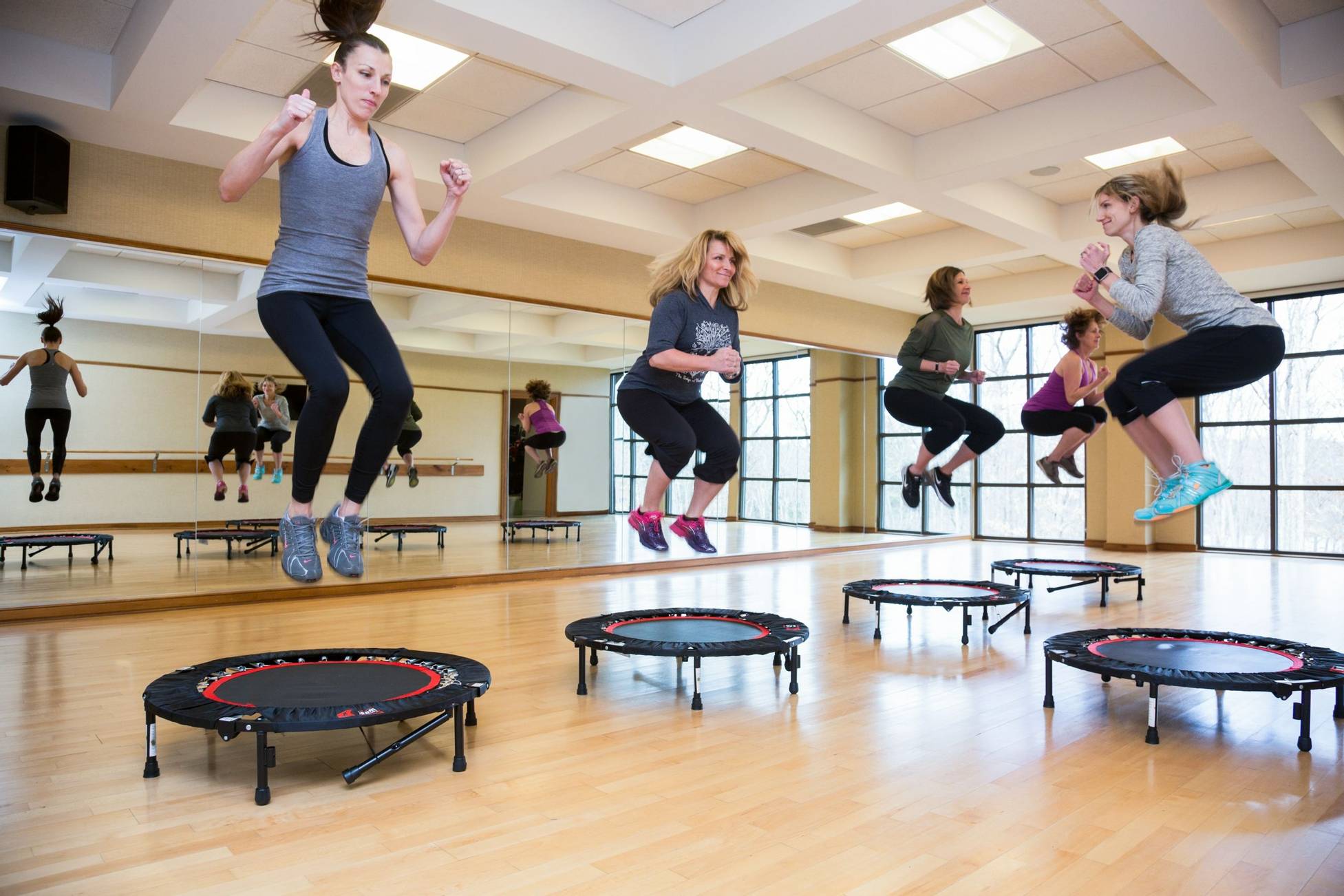 best time to exercise at the lodge at woodloch jump fitness